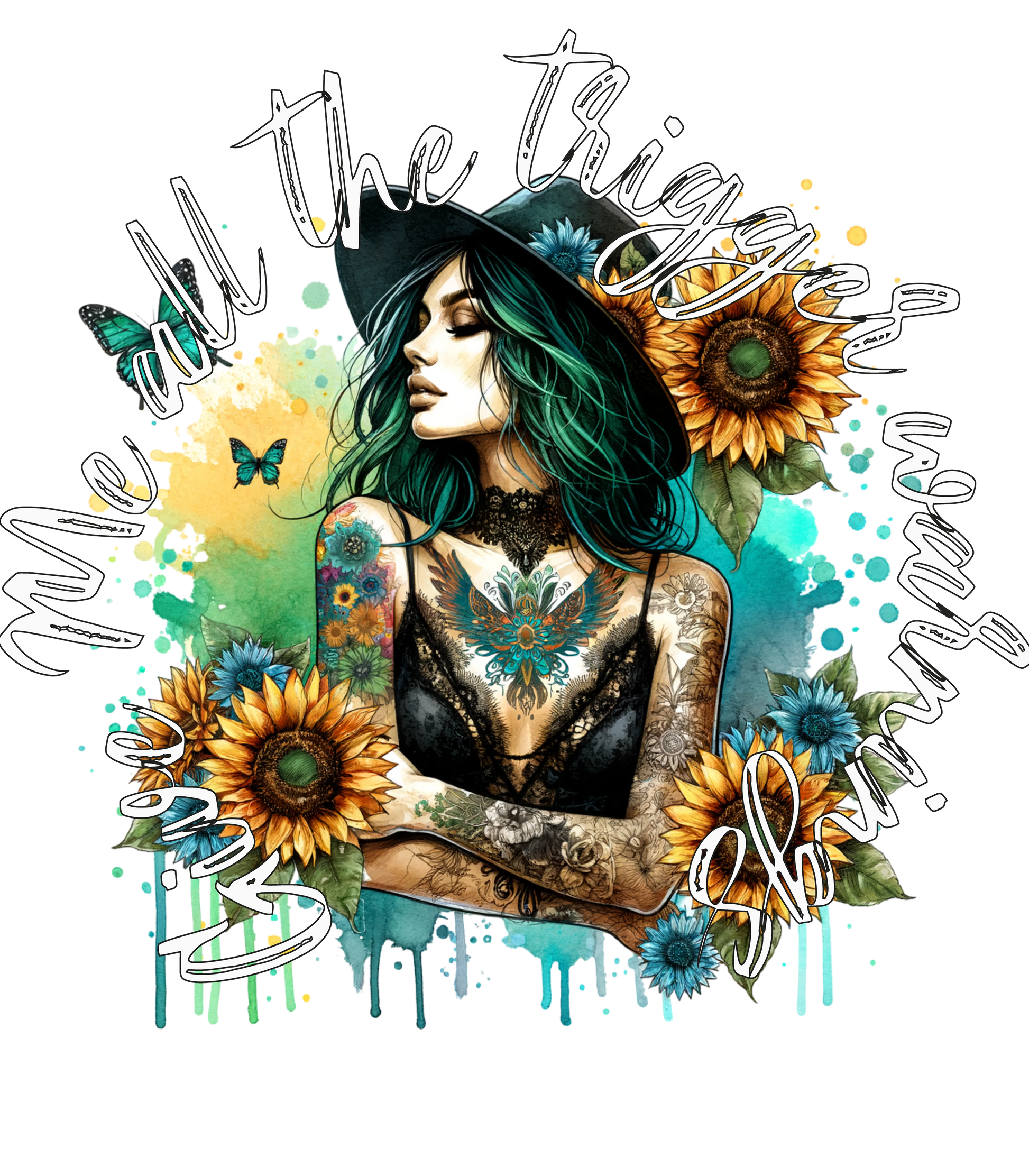 Dark Romance Trigger Warning T-Shirt - Literary Fantasy