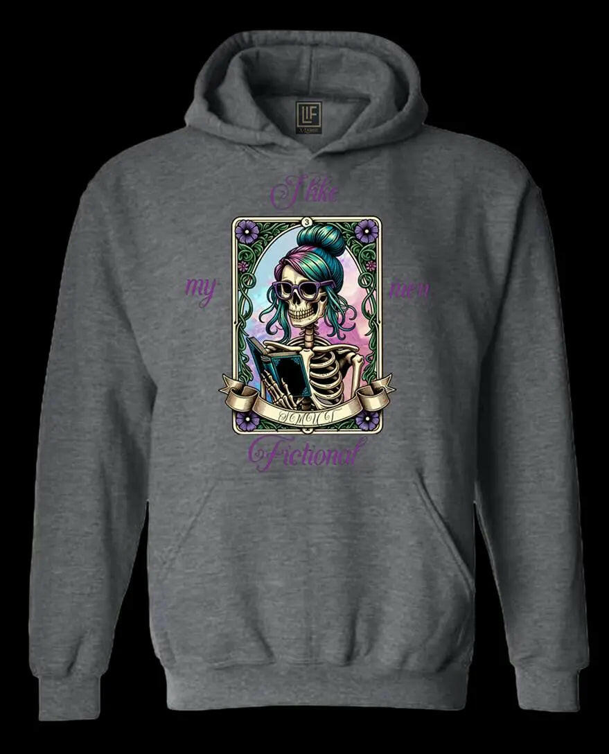 Fictional Men Hoodie - Literary Fantasy