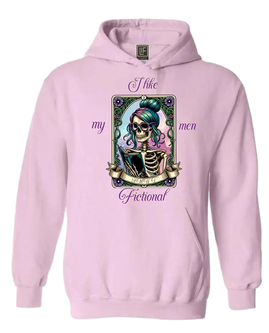 Fictional Men Hoodie - Literary Fantasy