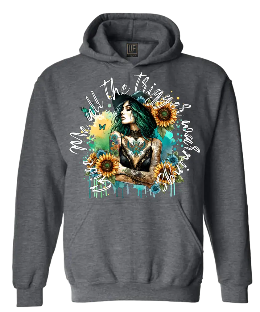 Trigger Warning Hoodie - Literary Fantasy