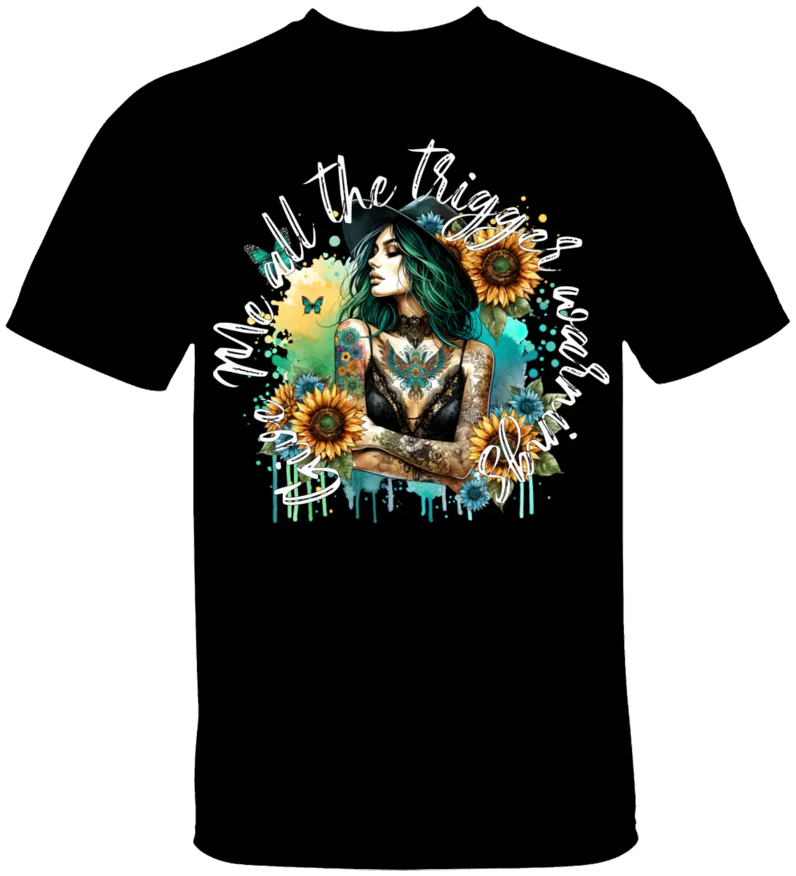 Dark Romance Trigger Warning T-Shirt - Literary Fantasy