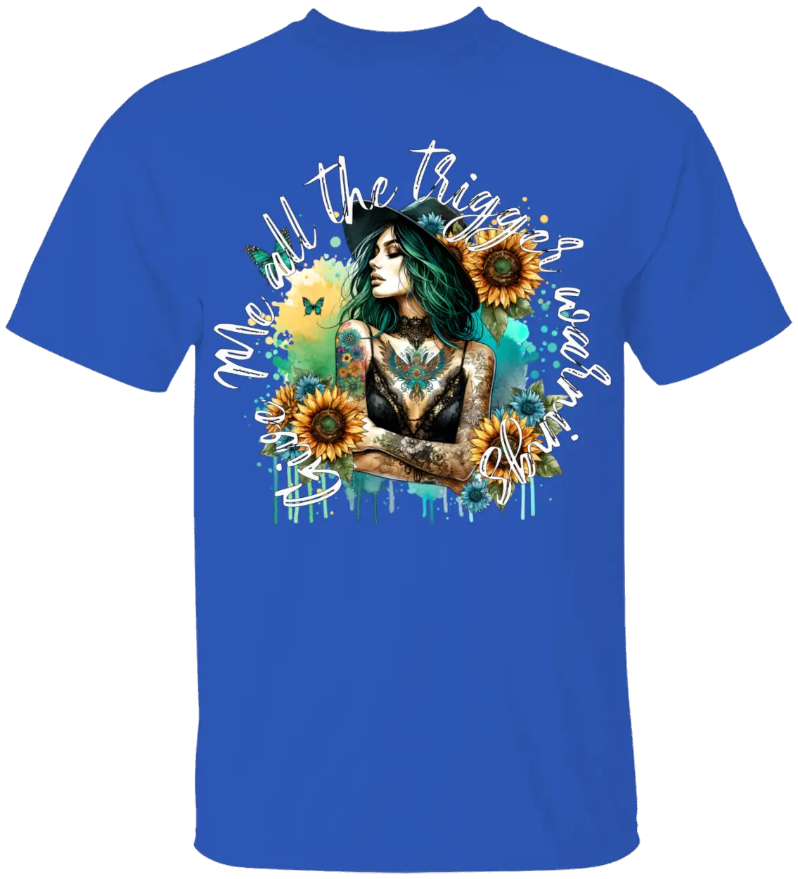 Dark Romance Trigger Warning T-Shirt - Literary Fantasy