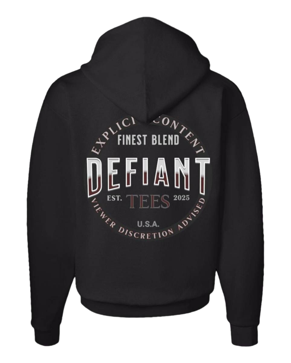 Defiant Tees Logo Hoodie Defiant Tees