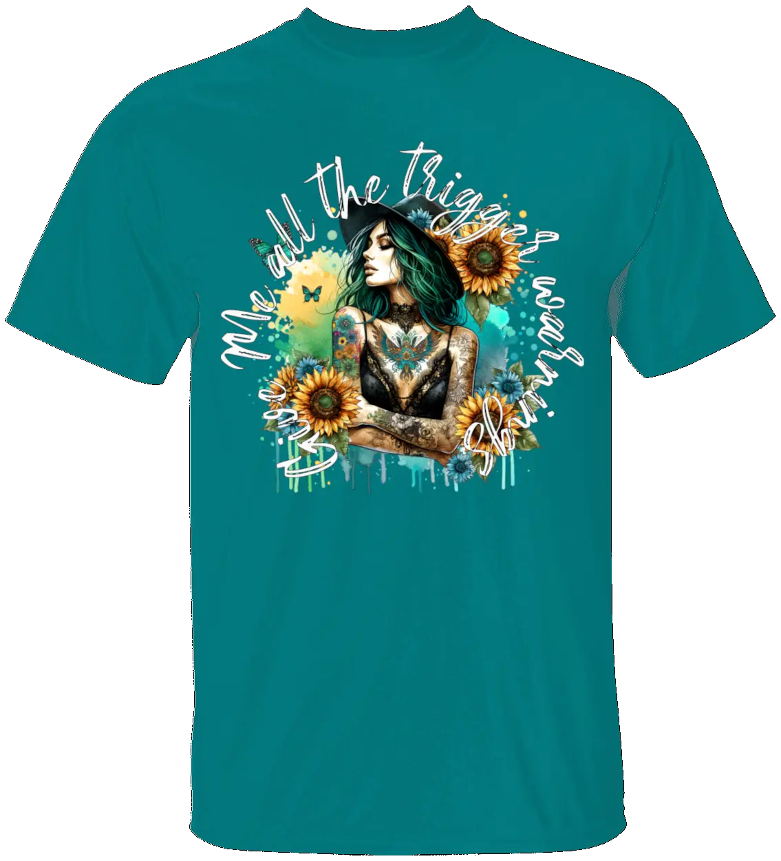 Dark Romance Trigger Warning T-Shirt - Literary Fantasy