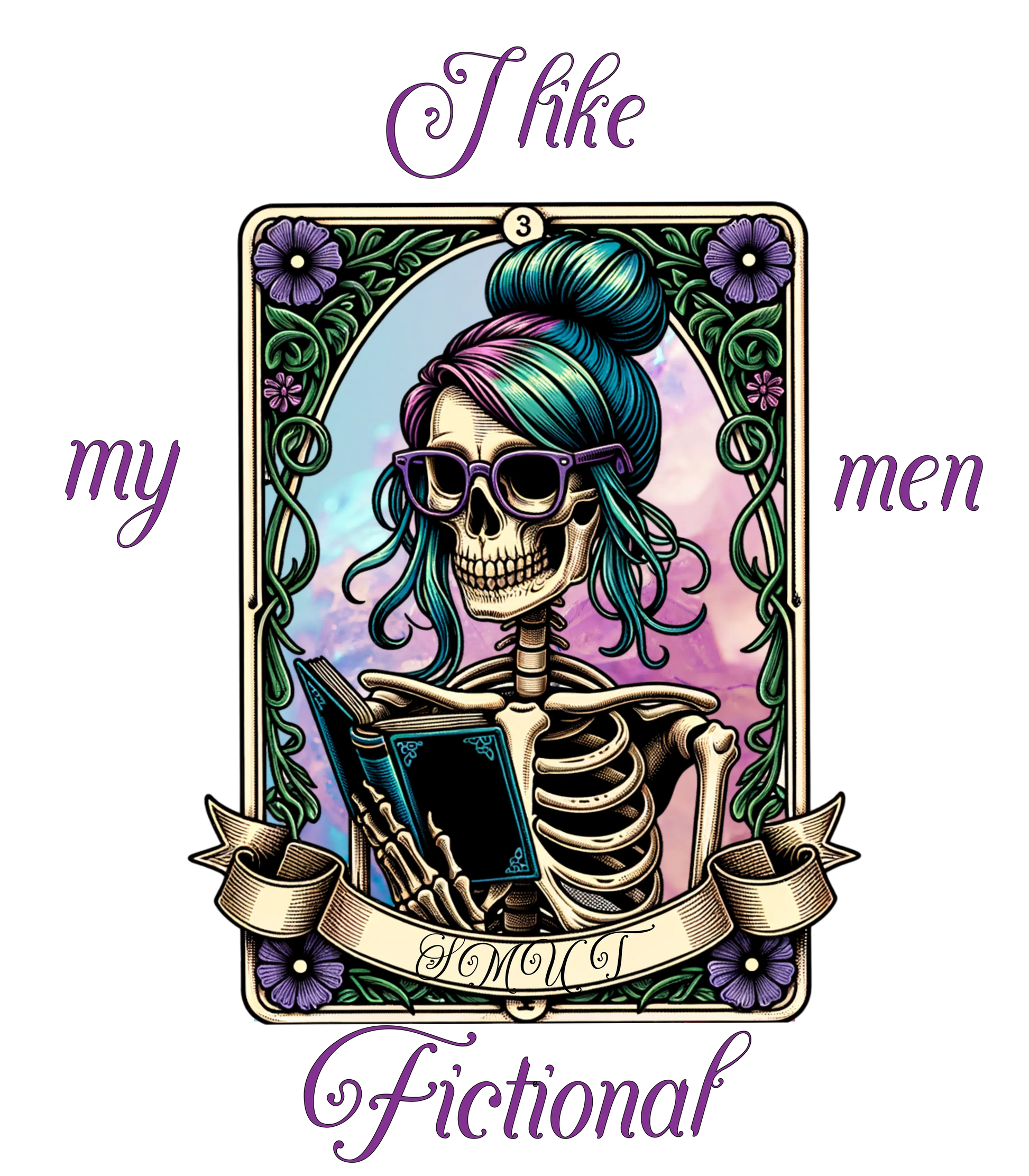 Fictional Men Hoodie - Literary Fantasy