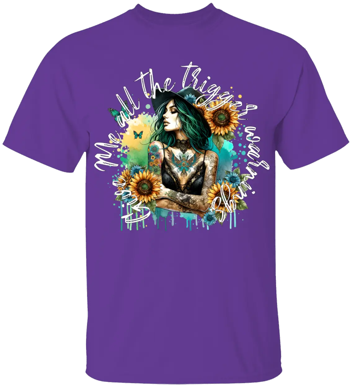 Dark Romance Trigger Warning T-Shirt - Literary Fantasy