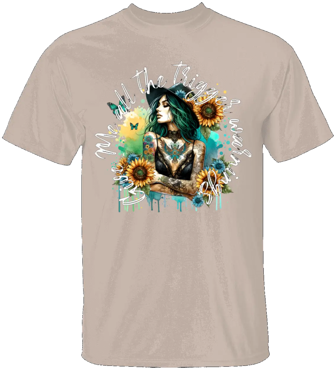 Dark Romance Trigger Warning T-Shirt - Literary Fantasy