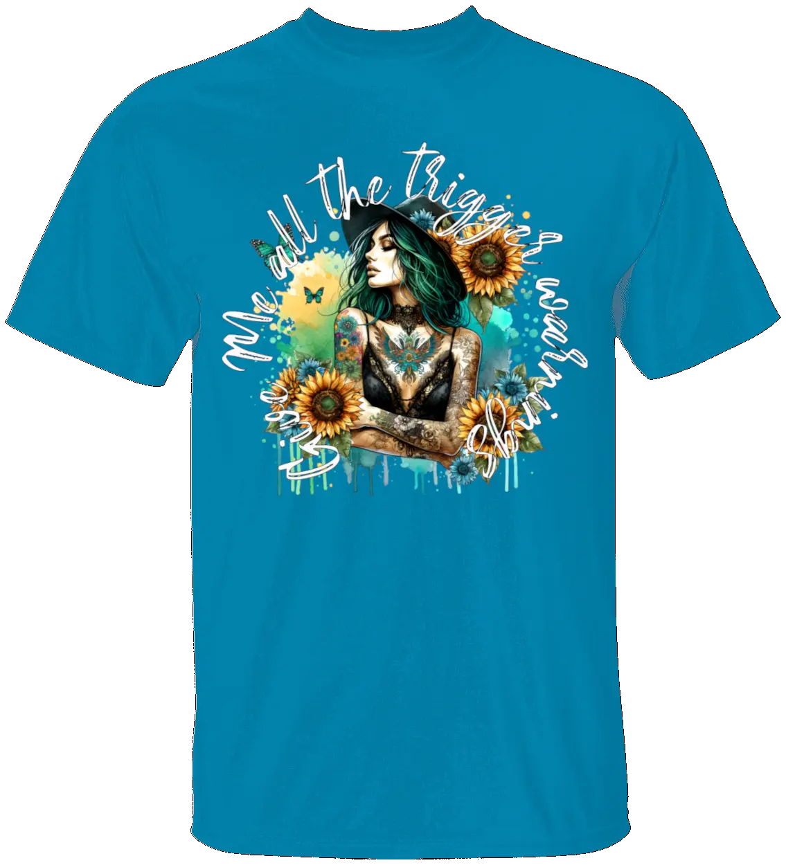 Dark Romance Trigger Warning T-Shirt - Literary Fantasy
