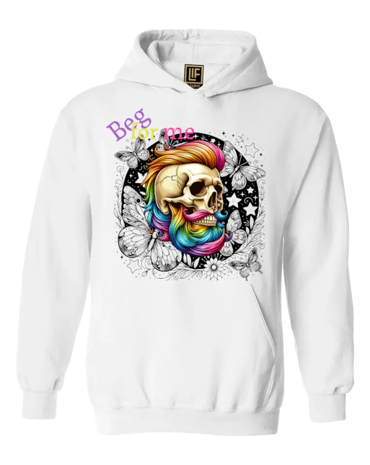 Beg Bearded Hoodie - Literary Fantasy