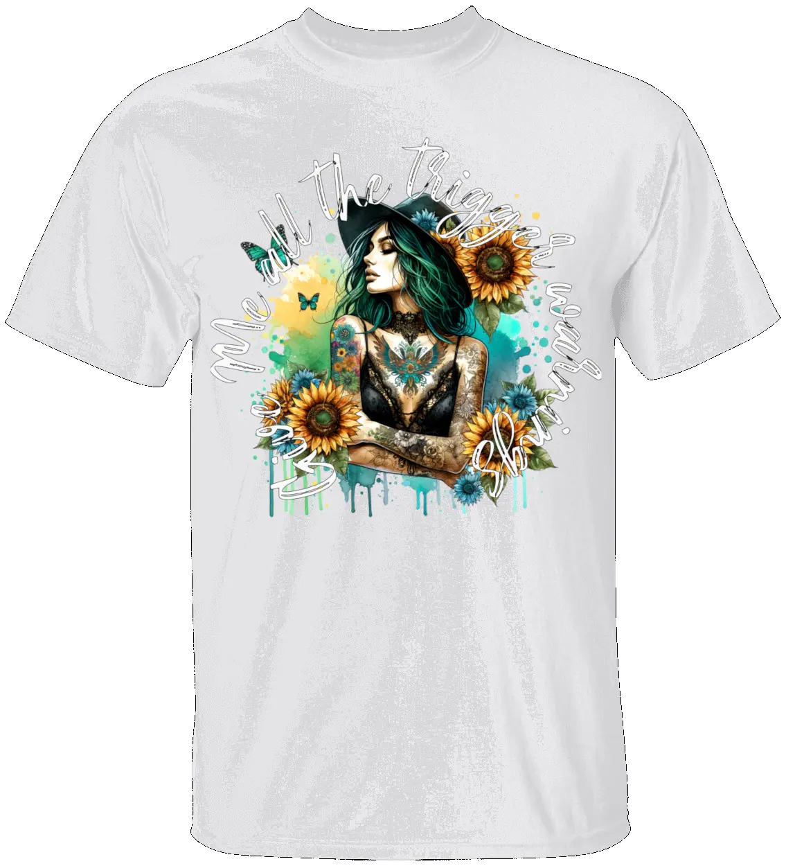 Dark Romance Trigger Warning T-Shirt - Literary Fantasy