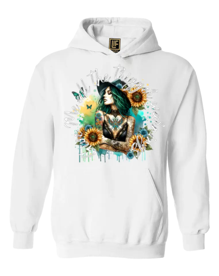 Trigger Warning Hoodie - Literary Fantasy