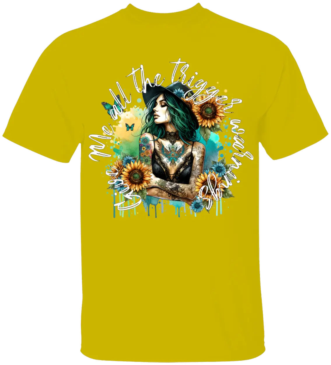 Dark Romance Trigger Warning T-Shirt - Literary Fantasy