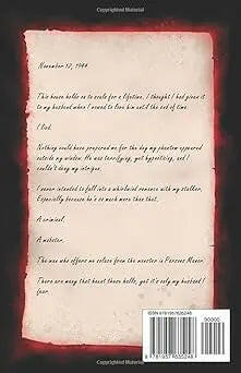 Back cover of Phantom by HD Carlton paperback - Literary Fantasy