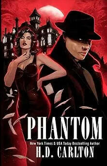 Front cover of Phantom by HD Carlton paperback - Literary Fantasy
