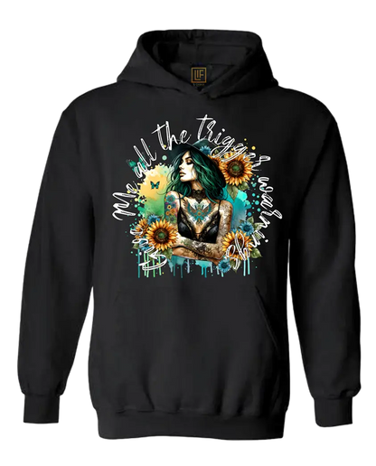 Trigger Warning Hoodie - Literary Fantasy