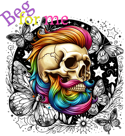 Beg Bearded Hoodie - Literary Fantasy