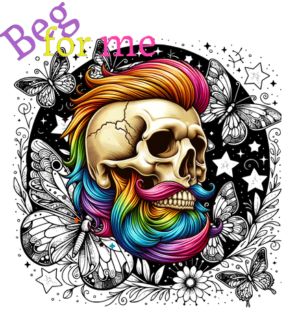 Beg Bearded Hoodie - Literary Fantasy