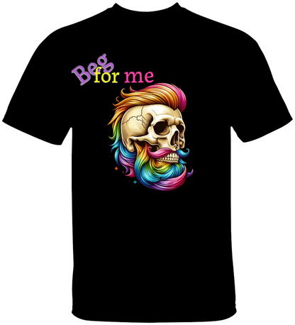 Beg Bearded Skull T-Shirt - Literary Fantasy