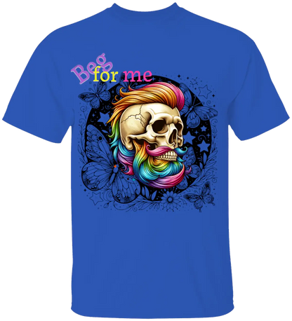 Beg Bearded Skull T-Shirt - Literary Fantasy