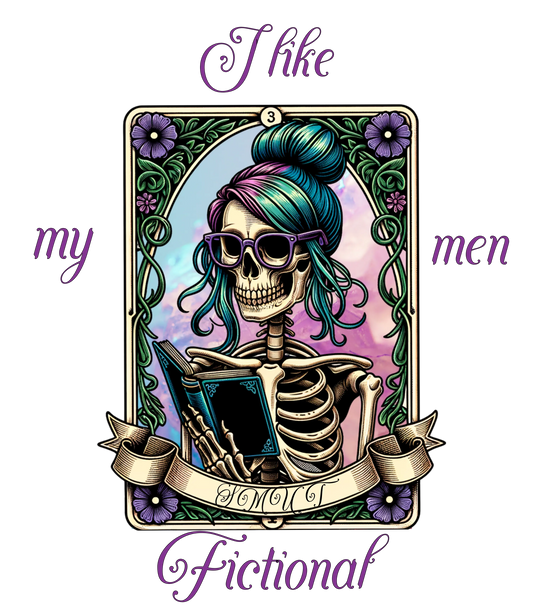 Fictional Men Hoodie - Literary Fantasy