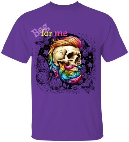 Beg Bearded Skull T-Shirt - Literary Fantasy
