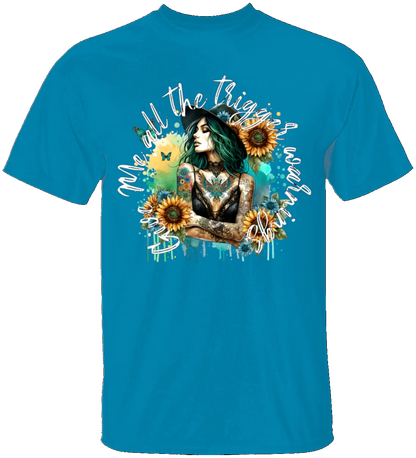 Dark Romance Trigger Warning T-Shirt - Literary Fantasy