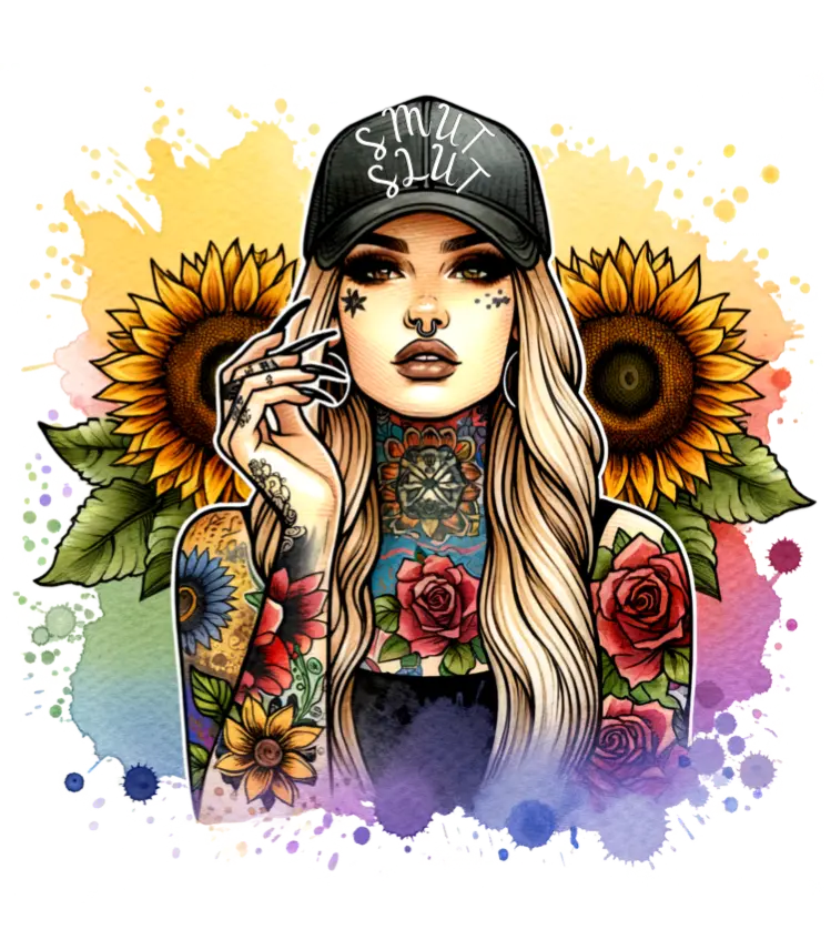 Dark Romance Smut Slut T-Shirt - Literary Fantasy