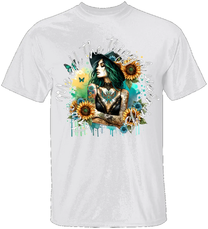 Dark Romance Trigger Warning T-Shirt - Literary Fantasy